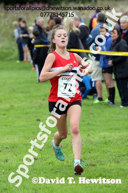 Under-15s Sunderland Harriers Open Cross Country. Photo: David T. Hewitson/Sports for All Pics